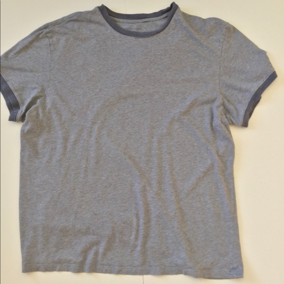 Men’s Banana Republic Fitted Crew Blue T-shirt